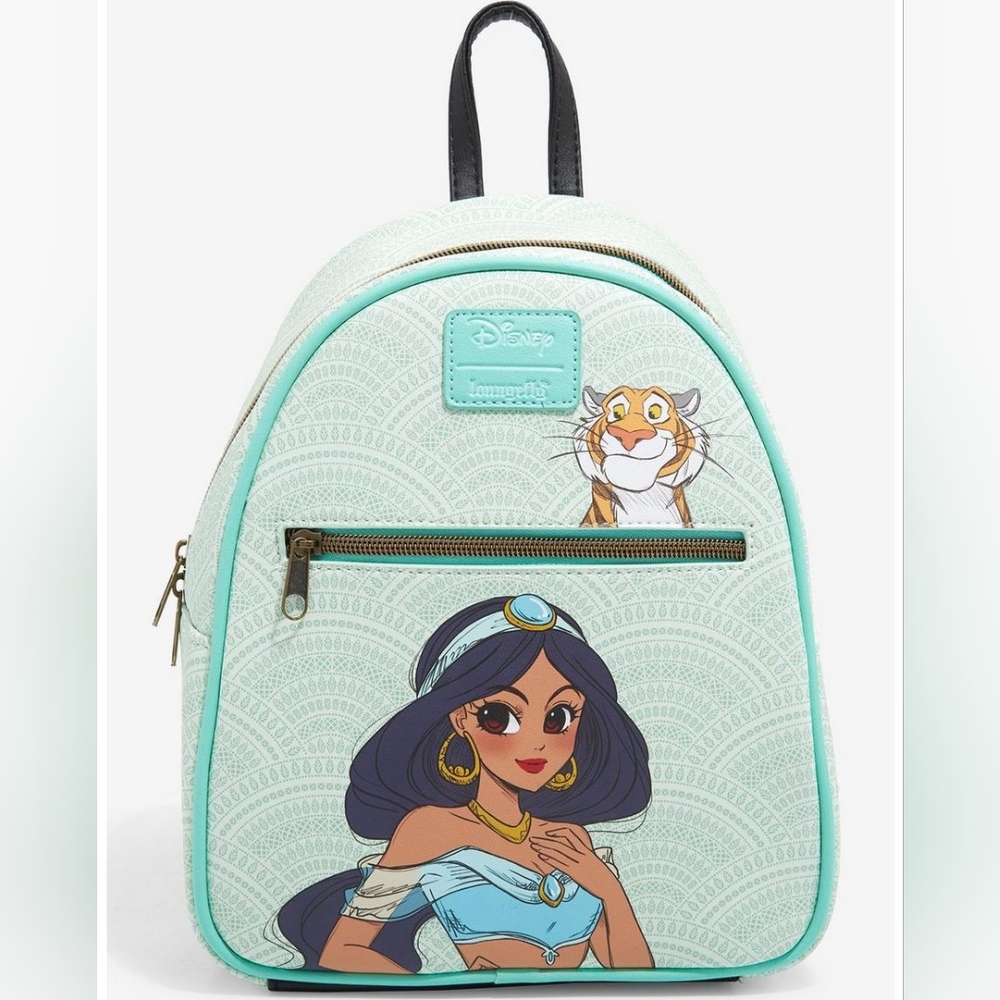 Loungefly Disney Aladdin Jasmine & Rajah Mini Backpack